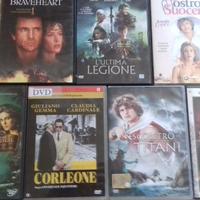 Sette dvd di film bellissmi di vari genere