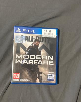 Cod modern warfare ps4