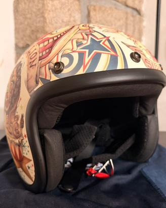 Casco Jet DMD Circus taglia L vintage Garanzia