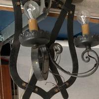 Scudo stemma in ferro battuto