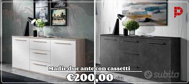 madia 3 ante con cassetti Moderna PROMO