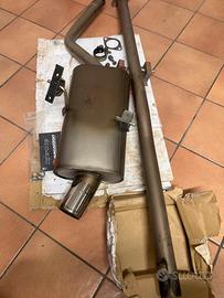 scarico ragazzon mini cooper r50