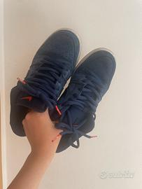 Scarpe Nike Dunk Low Navy Black Gum