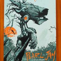 Poster "Pearl Jam" Live in Hamilton Ontario - 2020