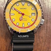 Seiko Mod  - SKX 007 giallo