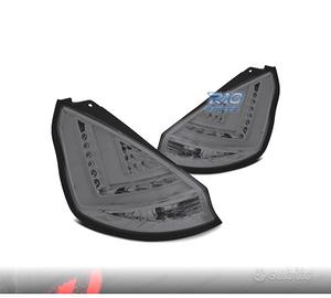 FANALI FORD FIESTA MK7 08-12 LIGHT BAR FONDO CROMA