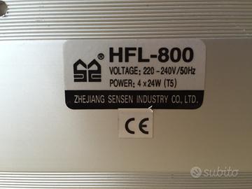 Plafoniera per acquari, terrari o altro. 24w T5