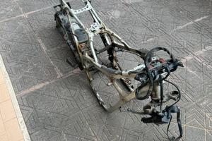 Honda VF 500 PC12A 1987 Telaio Targa e libretto