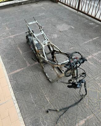 Honda VF 500 PC12A 1987 Telaio Targa e libretto