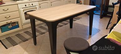 tavolo legno chiaro 6 posti