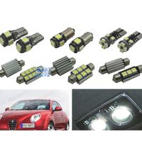 KIT 9 LAMPADE LED INTERNE PER ALFA ROMEO MITO 08-1