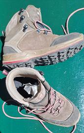 scarpe (mis.38) trekking decathlon