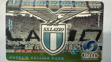 Scheda Telefonica da Collezione SS LAZIO Rsl Com