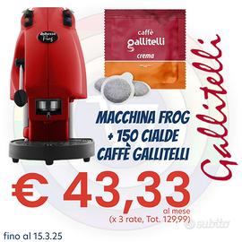 Macchina Caffè a cialde Frog Nuova