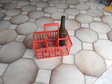 Portabottiglie in plastica 