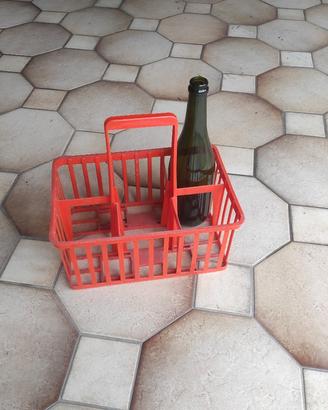 Portabottiglie in plastica 