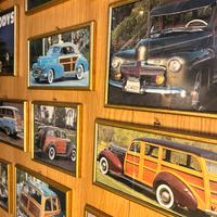 Quadretti vintage Woody Car