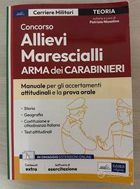 MANUALE CONCORSO ALLIEVI MARESCIALLI CARABINIERI