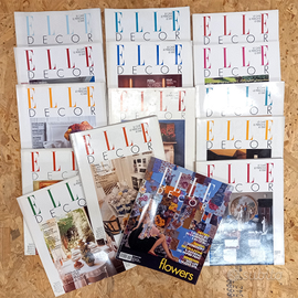 Lotto 15 riviste Random ELLE DECOR anni 90 design