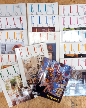 Lotto 15 riviste Random ELLE DECOR anni 90 design