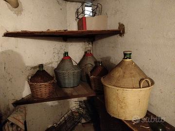 Damigiane vino varie dimensioni