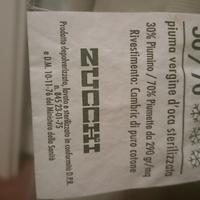 Piumino d'oca sterilizzata matrimoniale Zucchi