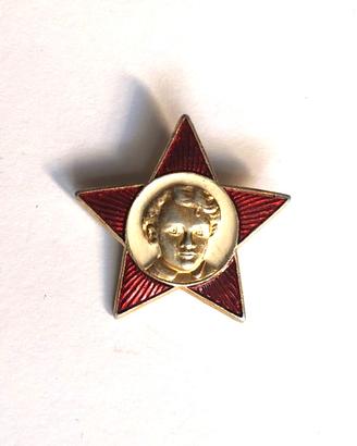 Spilla "Stella di ottobrino". URSS