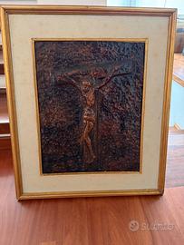 Quadro con crocefisso
