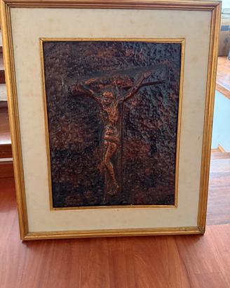 Quadro con crocefisso