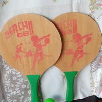 Racchette spiaggia o giardino