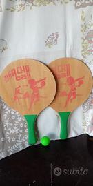 Racchette spiaggia o giardino