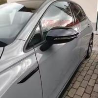 Vw GOLF 8 specchietti calotte nero lucido r line