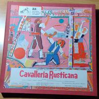 OPERA:  CAVALLERIA RUSTICANA su VINILE  33 giri.