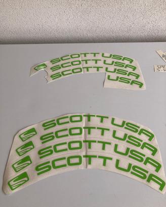 Adesivi SCOTT USA per MTB