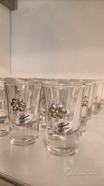 bicchierini vetro e argento