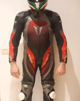 dainese kirishima tuta moto pelle