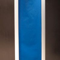 separe' con tessuto blu