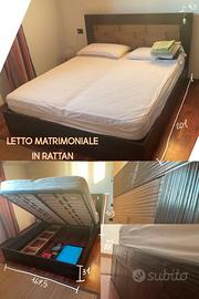 Camera da letto in Rattan disponibile fino a agost