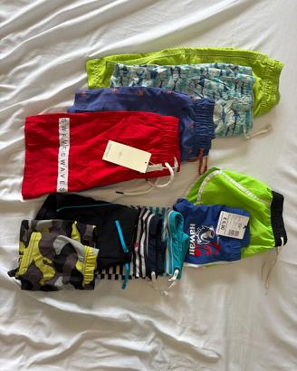 Abbigliamento da mare bambino 4/6 anni