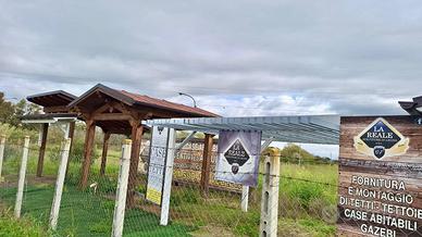 SVENDITA DI STRUTTURE IN LEGNO PER RINNOVO MOSTRA