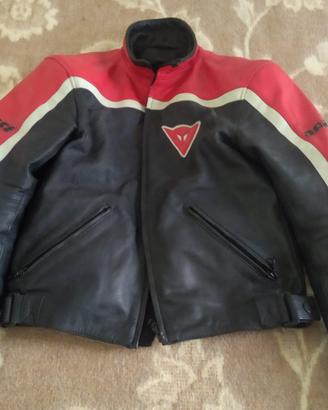 Completo moto in pelle Dainese