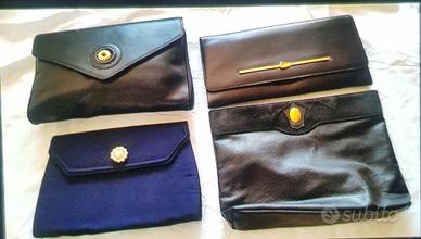 Borsette e pochette donna vera pelle anni '80