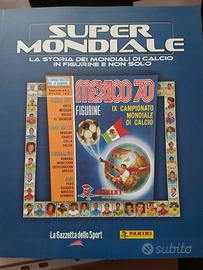 Figurine Mexico 70.  Gazzetta dello sport e Panini