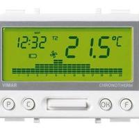 Cronotermostato a Batterie Bianco Vimar Plana