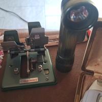 torcia militare e rilegatrice pellicola cinematogr