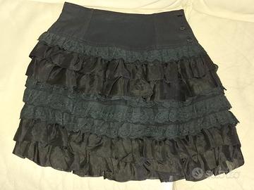 Gonna corta nera TG 42 donna