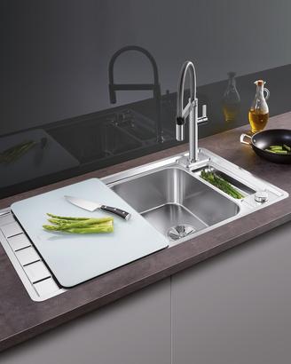Elettrodomestico da incasso, Lavello inox