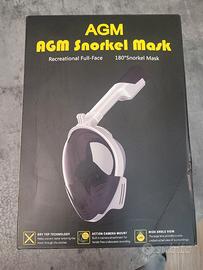 Agm snorkel mask full face