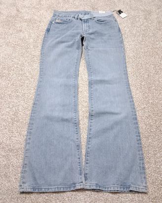 Diesel Serpa 2000s jeans donna Flared vita bassa 