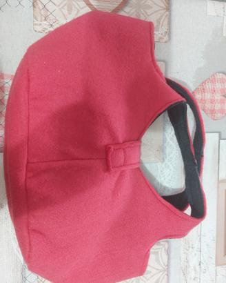 borsa in lana cotta